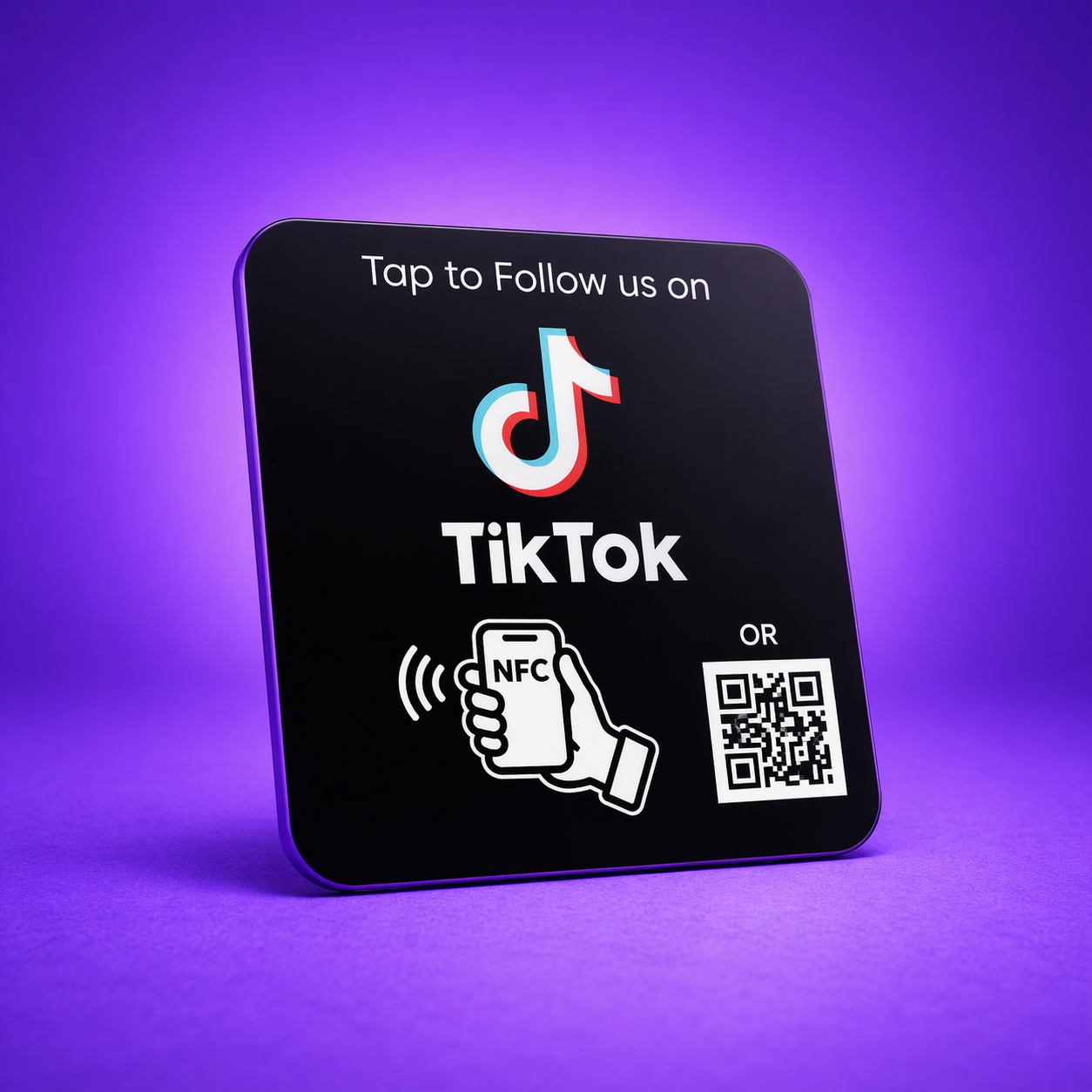 TikTok NFC Plate