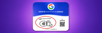 Step 1 - Scan the license plate with your phone (NFC)