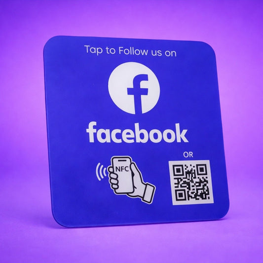 Facebook NFC Plate
