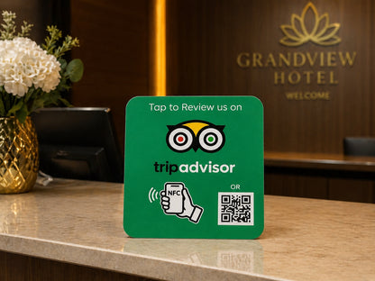 TripAdvisor NFC Plate