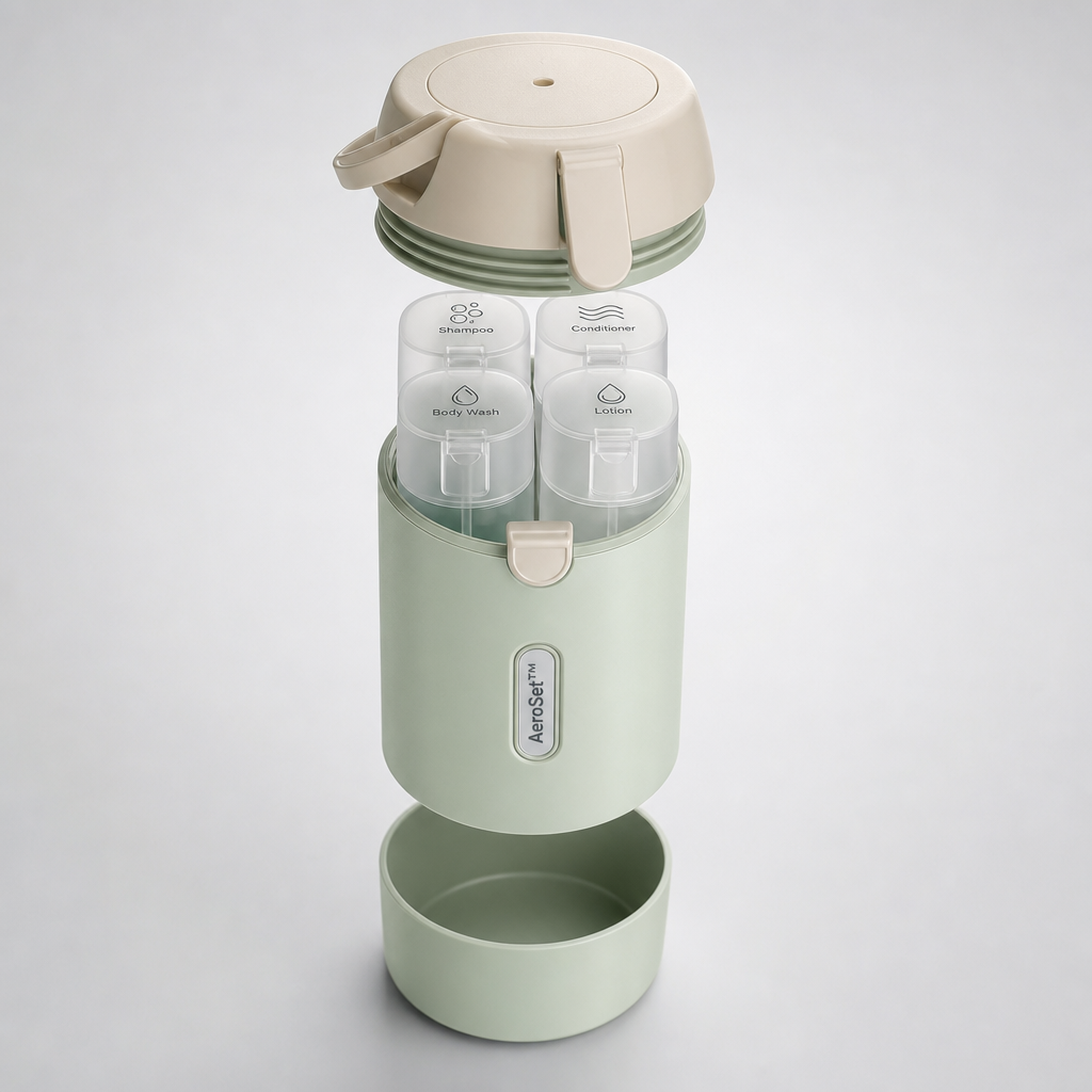 4-in-1 Travel Dispenser