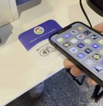 Google Reviews NFC Plate